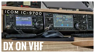 ICOM IC-9700 + 5-ele.Yagi ...CQ DX on VHF 144MHz TEST