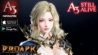 A3: Still Alive Gameplay Android / iOS (3D Open World MMORPG) (KR)