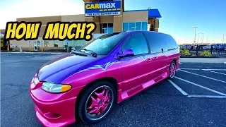 I Took My "Pimp My Ride" Van to Carmax for an Appraisal