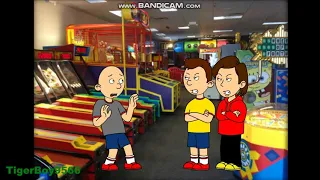 Classic Caillou Goes To Chuck-E-Cheese's While Grounded/Grounded