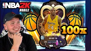 100x GOAT Cosmic Jasper Kobe Bryant Fast Break Packs!! | NBA2K 23 S5 Mobile GOAT Pack Opening