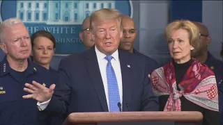 President Trump's comments during Sunday coronavirus task force update