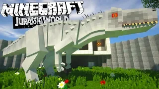 Minecraft Jurassic World #33 - Der INDOMINUS REX & das PADDOCK GEHEGE! | Minecraft JW Deutsch