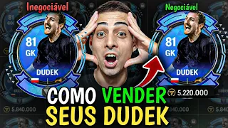 😱💥 Como fazer MUITAS COINS vendendo as cartas do DUDEK