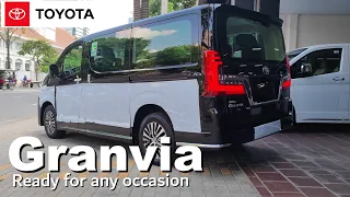 2023 Toyota GRANVIA PREMIUM MVP– 6 Seater Luxury Van Walk Around
