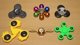 Awesome Fidget Spinners!!! Panda, Multicolor, Harry Potter and More