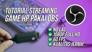Tutorial Full Cara Live Streaming Game Dari HP Pakai OBS Tanpa LAG & Gambar Mulus ft PX Indonesia