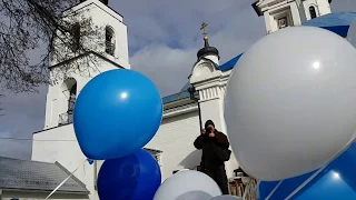 Колокольный звон Покровского храма села Давыдовское, звонарь Светлана Басис 13.10.2019