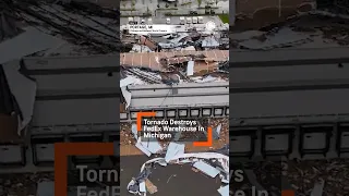 Shocking: FedEx Facility Destroyed by Tornado