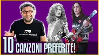 Le mie 10 CANZONI PREFERITE! (e perché...)