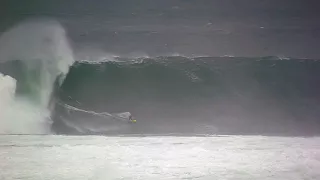 Probably the biggest wave I've ever surfed at Mullaghmore!