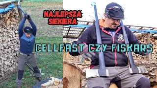 Siekiera rozłupująca Cellfast 2700 czy Fiskars x27? Pojedynek rozstrzygnięty, która jest lepsza!