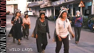 WILD LAOS - Walk the Streets of a 400 Year Old Lao Village