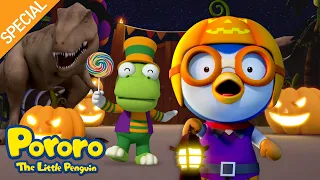 Lagu terbaru | Halloween Pulau Dinosaurus ! 🦖🎃 | Pororo Si Penguin Kecil | Nyanyikan Dengan Riang