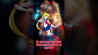 Sailor Moon ☽༺♡༻☾ in real life #ai #inreallife #shorts #viral #sailormoon #anime