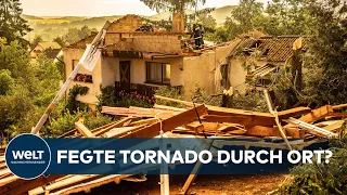 HEFTIGE UNWETTER: Tobte ein Tornado durch Asweiler im Saarland?