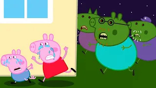 Zombie Apocalypse, Zombies Appear At The Forbidden Forest🧟‍♀️ | Peppa Pig Funny Animation