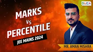 JEE MAIN 2024 : Marks vs Percentile | January Attempt | Category Wise Expected Cut Off |