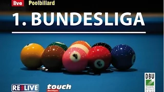 1. Bundesliga Pool zwischen BC Queue Hamburg und dem BV Fortuna Straubing 13 Uhr