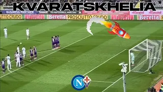 Kvaratskhelia goal vs Fiorentina