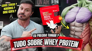 TUDO O QUE VOCÊ PRECISA SABER SOBRE WHEY PROTEIN