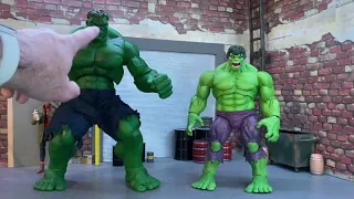 Marvel Select Immortal Rampage HULK Figure Review