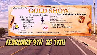 Quartzsite Gold Show 2024 Starts Friday