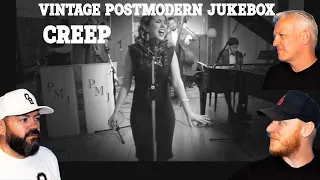 Creep - Vintage Postmodern Jukebox ft. Haley Reinhart REACTION!! | OFFICE BLOKES REACT!!