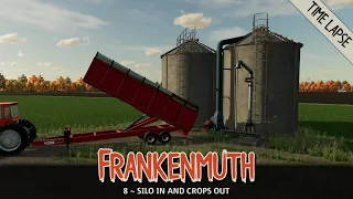 👉 Silo In and Crops Out | Frankenmuth Timelapse | Farming Simulator 22 | Episode 8