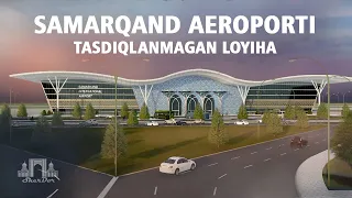 Samarqand Xalqaro Aeroporti - milliycha uslubdagi varianti.