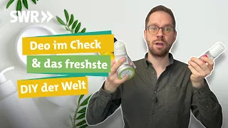 Spray, Roll-On oder festes Deo? Was wirkt und ist gut für Körper und Umwelt? I Ökochecker SWR