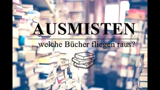 Welche Bücher fliegen raus?📚🤔 - Wir misten gemeinsam meine Regale aus🤗😅