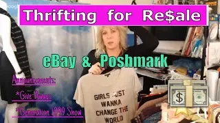 Thrifting for ReSale #20  eBay & Poshmark Haul Unboxing