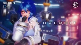 Overhit - Shione (New Character) - Skill Showcase - Mobile - F2P - KR