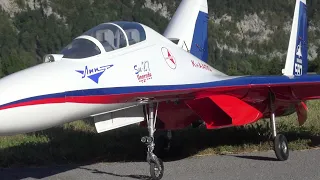 Amazing SUKHOI SU27 Jet RC Scale Turbine Vector Thrusted Model