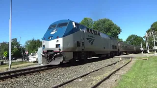 Railfaning Cary, NC Ft. Amtrak, CSX