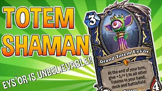 Eys'or Totem Shaman IS THIS DECK VIABLE | Madness at the DarkmoonFaire | Hearthstone |