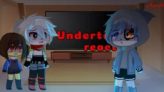 Undertale react to Axetale Comic || Angst || 1/?