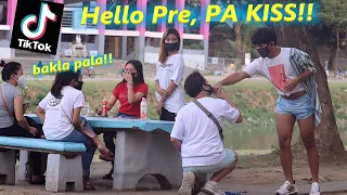 "HELLO PRE, PA KISS" (BADING EDITION) | Original Public Prank