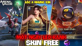 VUX LẦN ĐẦU LEO RANK VỚI CÁC SKIN FREE MỚI TRONG LIÊN QUÂN MOBILE