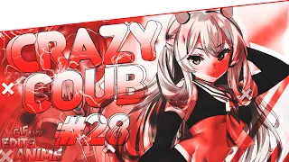 🔥 CRAZY COUB #28 ➤ Anime coub EDITS AMV GIF COUB GAME COUB MUSIC аниме приколы