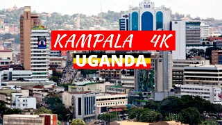 Kampala 4K In 10 Minutes | Ugandan Capital City