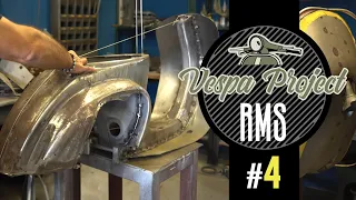 Tinsmithing of the Vespa - RMS Classic - Vespa Project ep.4