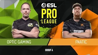 CS:GO - Fnatic vs. OpTic [Nuke] Map 2 - Group A - ESL Pro League Season 9 Europe