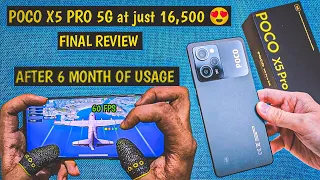 Poco X5 Pro 5g Bgmi Review After 6 Month of Usage | Constant 60 Fps | Snapdragon 778G | Fps Meter