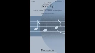 Stand Up (from Harriet) (SATB Choir, a cappella) - Arranged by Roger Emerson