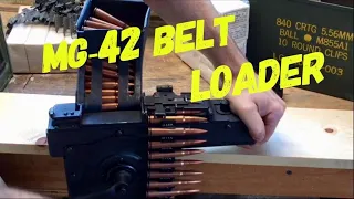 Easily load MG42 Belts with German engineering: Manly ASMR