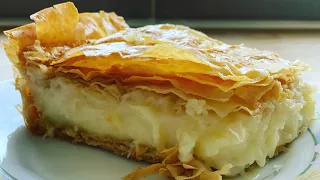 Galaktoboureko - Greek Custard Pie