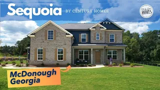 Mcdonough GA New Construction on an ACRE!!! | 5 Bedrooms, 4 Bath , 3400 SF Century Homes Sequoia