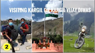 Vlog 2: Visiting Kargil on Kargil Vijay Diwas | Sonmarg| Kargil | Lamayuru | Bike Trip| 4k